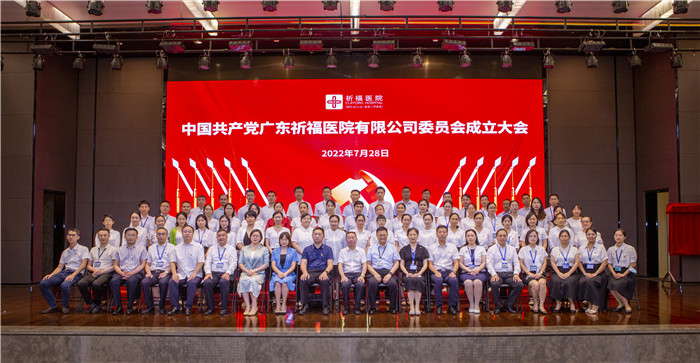 以党建促发展，港资三甲医院成立党委